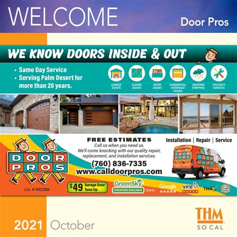 Join Us In Welcoming Door Pros To TheHomeMag SoCal Call