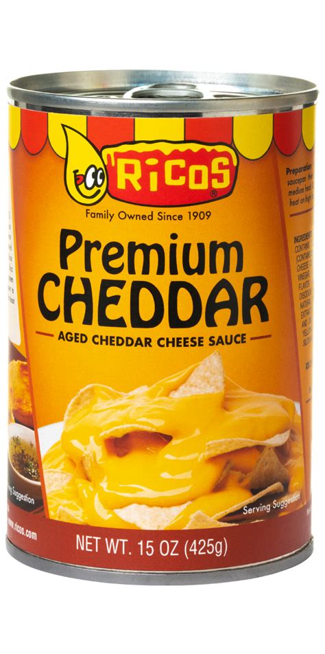 Ricos Premium Cheddar Cheese Sauce