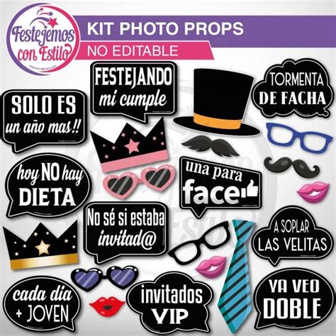 Total 67 Imagen Photo Booth Props Para Imprimir Frases Abzlocal Mx