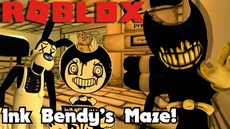 Bendy Finds Ink Bendy’s Maze Batim Roblox Youtube