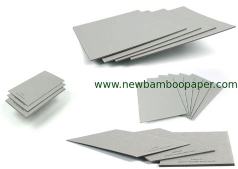 Recycled Thick Compress Paper 1800gsm Grey Chipboard Sheets