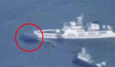 Philippines, China trade blame over ship collision in South China Sea