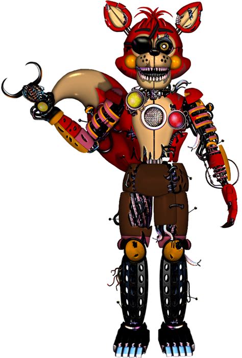 Fnaf 6 Scrap Foxy By Ajosterio On Deviantart