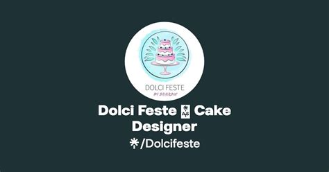 Dolci Feste Cake Designer Instagram Facebook Linktree