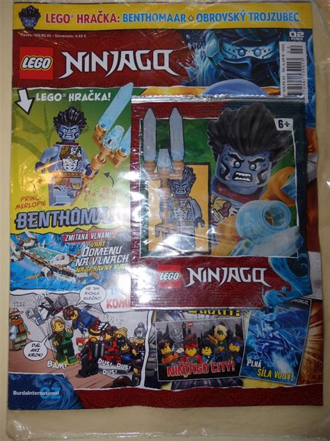 Lego NINJAGO č 2 2022 časopis hračka BENTHOMAAR Aukro