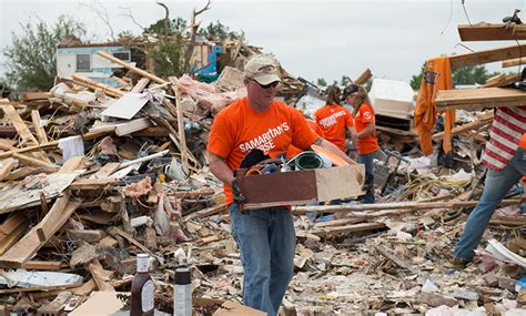 Relief and Comfort for Oklahoma Tornado Victims