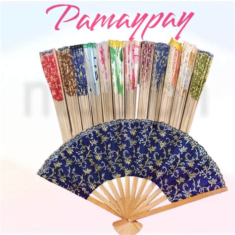 Wooden Folding Fan Handheld Cool Summer Abanico Abaniko Pamaypay