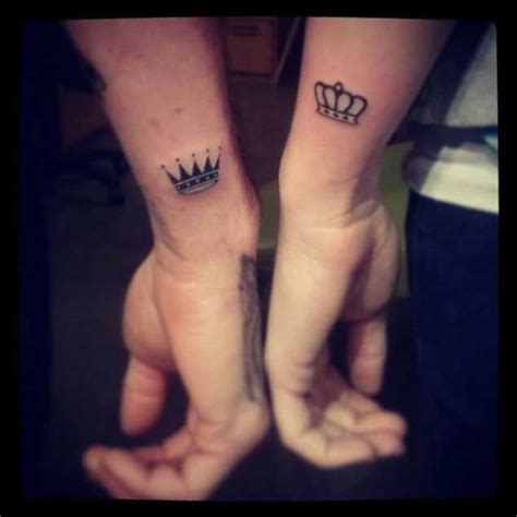 40 King Queen Tattoos That Will Instantly Make Your Relationship