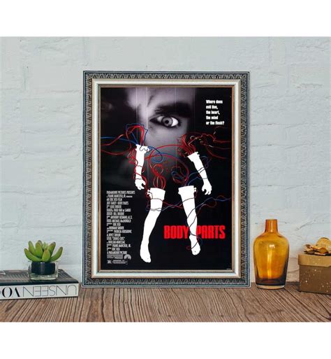 BODY PARTS Movie Poster, Body Parts Classic Vintage - Inspire Uplift