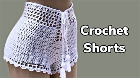 Crochet Shorts Tutorial Diy Crochet Shorts