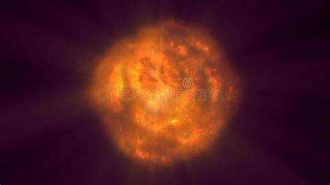 Fire Flame Explosion in Space Stock Illustration - Illustration of ...