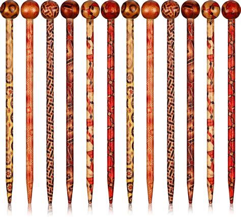 Amazon Cindeer 12 Pieces Chinese Japanese Hair Sticks Boho