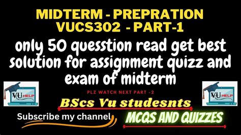 Midterm Preparation Cs Mcqs Cs Midterm Exam Mcqs Part