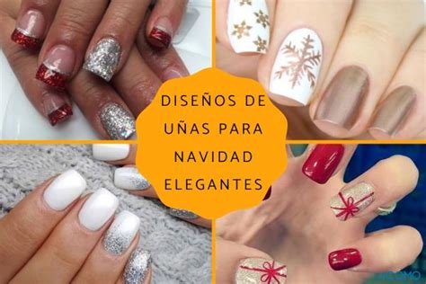 Diseños de uñas para Navidad elegantes Descubre diferentes diseños