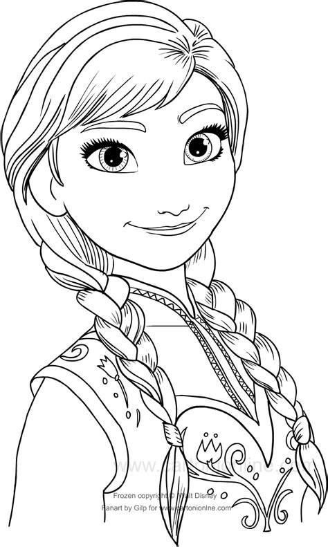 Elsa Di Frozen Disegno Da Colorare Colorare Immagini