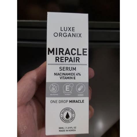 Luxe Organix Miracle Repair Niacinamide 4 Serum 30ml Shopee Philippines