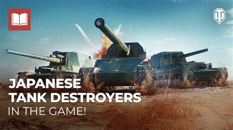 New Japanese Tank Destroyers In World Of Tanks Youtube