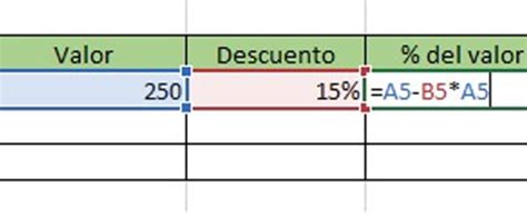 C Mo Calcular Un Porcentaje En Excel Formula Ejemplos