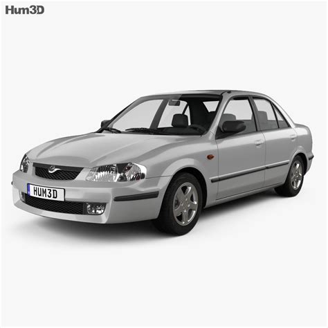 Mazda 323 (Familia) 2003 3D model - Vehicles on Hum3D