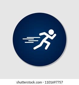 Run Icon Vector Design Stock Vector (Royalty Free) 1101697757 ...