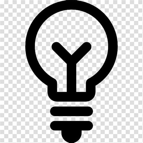 Incandescent Light Bulb Symbol Computer Icons Symbol Transparent