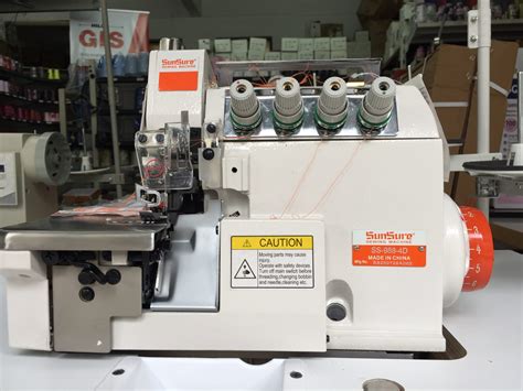 Overlock 4 Hlos Marca Sunsure Ss 988 4d Maquineria Paternal