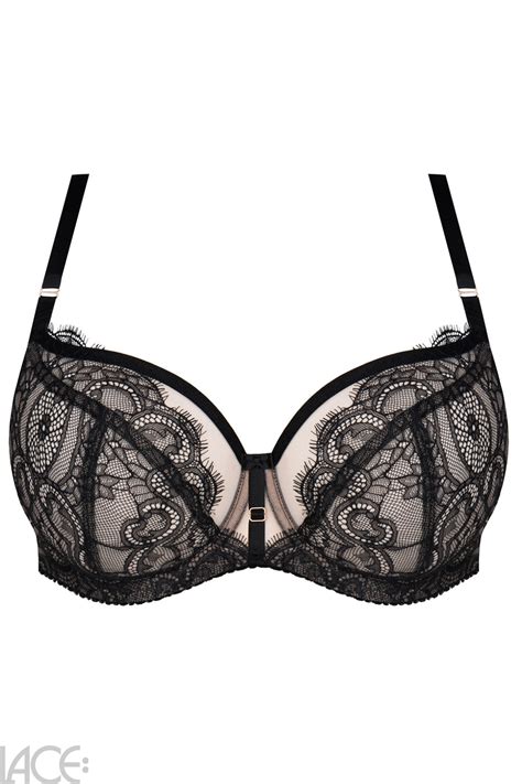 Gorsenia Beha G K Cup Gorsenia 35 BLACK Lace Lingerie Nl