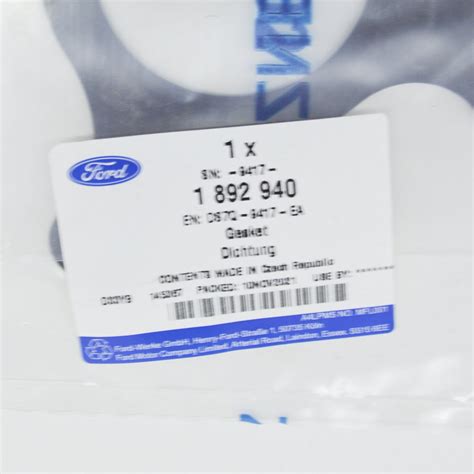 Ford Focus Mk C Injection Pump Case Gasket Ds Q Ea New