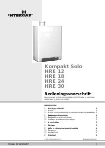 Handleiding Intergas Kombi Kompakt Hre Cv Ketel