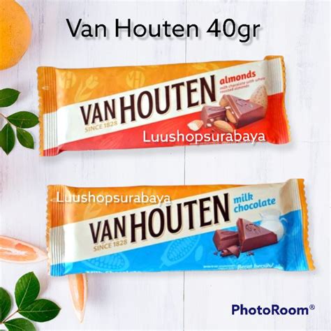 Jual Vanhouten Milk Chocolate Gram Coklat Van Houten Dark Milk Almond