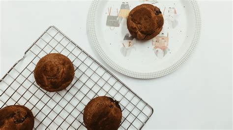 Muffins De Banana E Mirtilos Comida De Beb