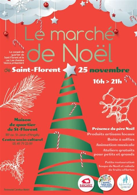 Marché de Noël de Saint Florent Sortir Niort Agglo