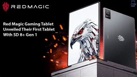 Red Magic Gaming Tablet Unveiled Their First Tablet With SD 8 Gen 1