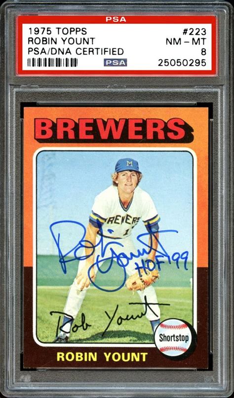 Baseball - Robin Yount - Images | PSA AutographFacts℠