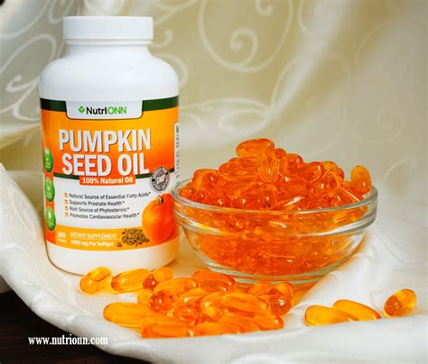 8 Health Benefits of Pumpkin Seed Oil - NutriONN Supplements