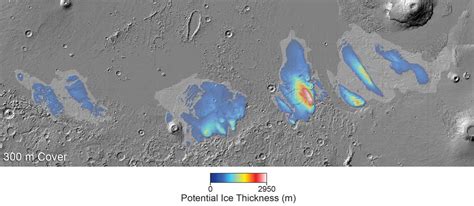 Esa Orbiter Discovers Huge Ice Water Deposits At Mars Equator