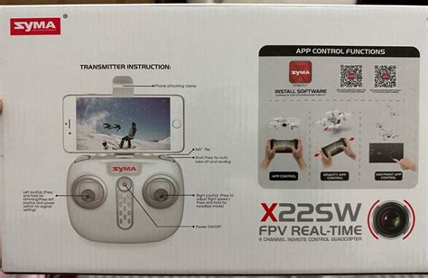 Syma X22SW FPV Real Time Quadcopter Photography Drones On Carousell