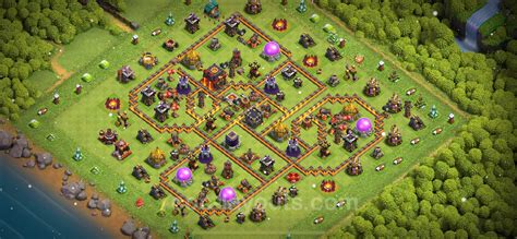 Farming Base Th10 With Link Anti 3 Stars Anti Everything Clash Of Clans 2023 Town Hall