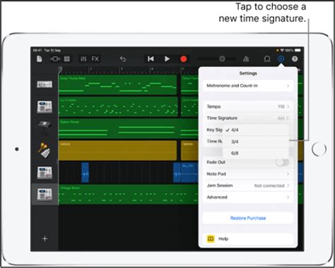 Detaillierte Anleitung zum Ändern des Tempos in GarageBand im Jahr 2024