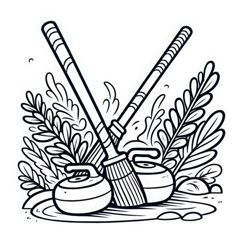 Coloriage De Curling