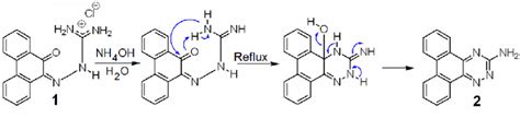 Mechanism Of Synthesis Of Phenanthro E Triazin Amine