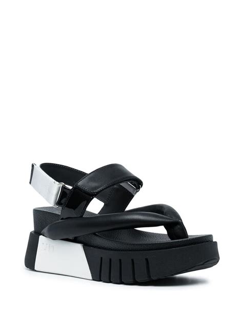 Buy United Nude Delta Tong Chunky Sandals Black At Off Editorialist