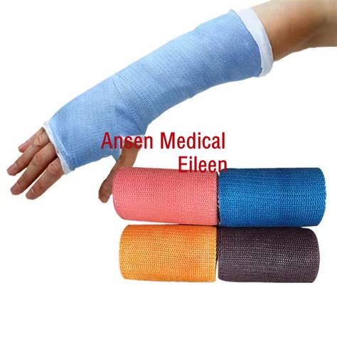 Medical Fiberglass Orthopedic Casting Tape With OEM Service Waterproof