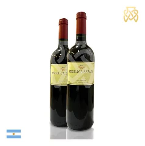 Kit 2 Vinho Argentino Angélica Zapata Merlot Alta Original Frete grátis