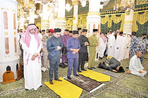 Their Majesties arrive in Madinah Al-Munawwarah | Borneo Bulletin Online