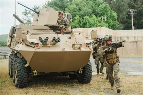 DVIDS - Images - US Marines, partner nations push through mechanized ...