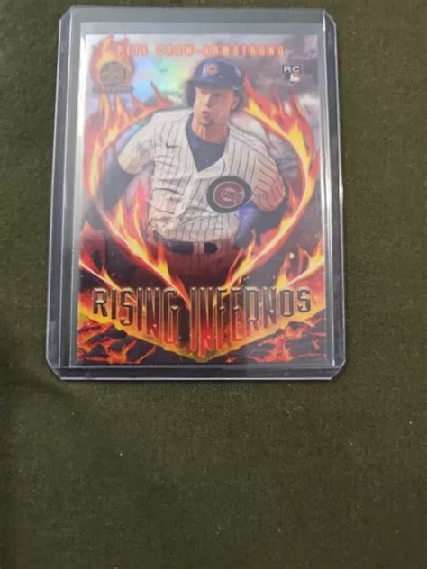 2024 BOWMAN RISING Infernos Pete Crow Armstrong RC Chicago Cubs RI 4