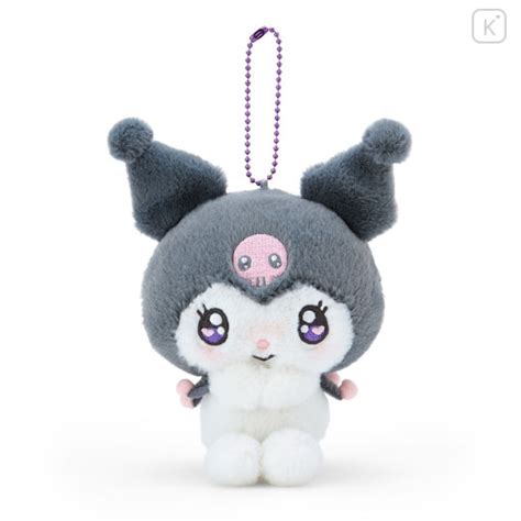 Japan Sanrio Mascot Holder Kuromi Expression Adoring Gaze Flushed