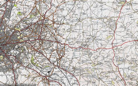 Historic Ordnance Survey Map of Bridge Yate, 1946