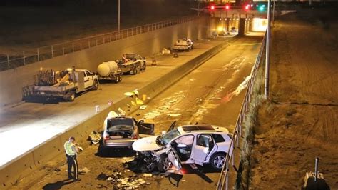 1 Dead 2 Injured In Head On Collision That Closed Massey Tunnel For